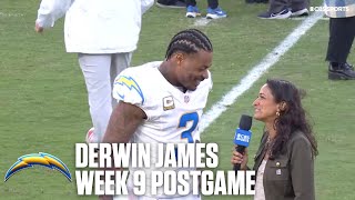 Derwin James explains Chargers dominate defensive outing vs Browns [upl. by Hut]