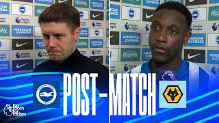 Wolves PostMatch  We Werent Mature Enough  Brighton v Wolves [upl. by Narine]