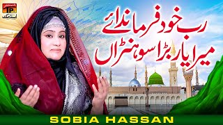 Rab Khud Farmanda Ay Mera Yaar Bara Sohna  Sobia Hassan  TP Islamic [upl. by Kilam431]