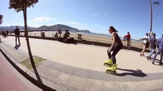 Freeride on Imperial Megacruiser 125 Skates with Mery Muñoz [upl. by Steen]