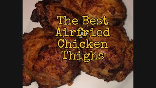 The best Airfried Skinless Chicken thighs airfriedchicken [upl. by Aneej579]