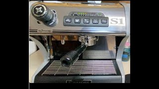 La Spaziale S1 Rossini with Ceado E5P espresso shot light roast Kenya [upl. by Hanej418]