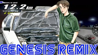 Initial D  Running in the 90s Sega Genesis Remix [upl. by Harley]