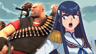 Satsuki asks TF2 Heavy for help [upl. by Marve]