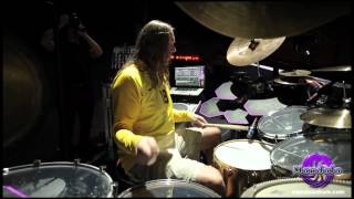 Danny Carey of TOOL playing 7 Mandala Drums [upl. by Firahs197]