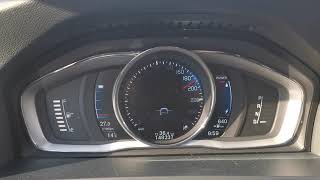 Volvo V60 D6 Acceleration 0200 kmh 345Hp 740Nm [upl. by Farant]