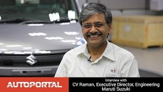 Interview  CV Raman Executive Director Engineering Maruti Suzuki  Autoportal [upl. by Fran41]