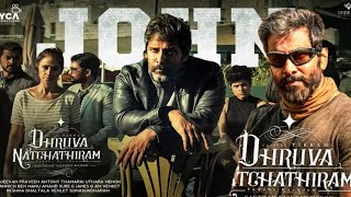 Dhruva NatchathiramOfficial Trailer  dhruva natchathiram update  Chiyaan Vikram  Harris Jayaraj [upl. by Clarhe]