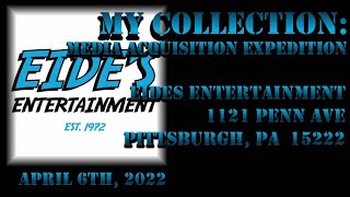 Media Procurement Expedition  April 6th 2022  Eides Entertainment Strip District [upl. by Grigson960]