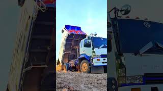 Excellent skill Driver shorts shortsyoutube power truck excavator dumptruck caterpillar [upl. by Anamuj]