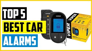 Top 5 Best Car Alarms 2023 [upl. by Eivad]