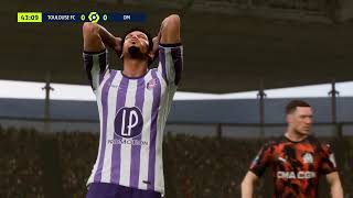 Gameplay FC 24  Toulouse  Olympique de Marseille  Ligue 1  20242025 [upl. by Eserehc]