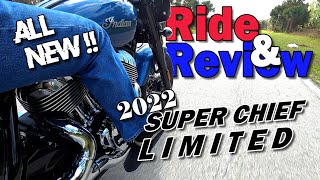 2022 Indian Super Chief Limited  Ride Impressions and Review [upl. by Cathee]