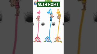 rush home GAMErush home game level 68 shortgaming rushgameplay shortsfeed viralshort [upl. by Ijic985]