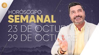 HORÓSCOPO semanal del 23 al 29 de Octubre Alfonso León Arquitecto de Sueños [upl. by Amero]