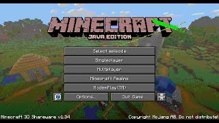 Minecraft 3D Shareware 134 Earthly Edition 20 Gameplay [upl. by Aicenod931]