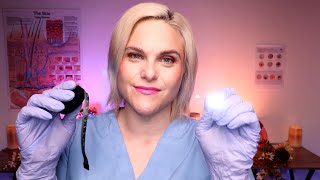 An InDepth ASMR Dermatologist Exam RP Mole amp Acne Inspection [upl. by Gyatt]