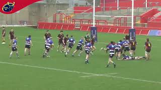 TryLights  Pinergy Munster Schools Boys Senior Cup Quarter Finals [upl. by Whipple]