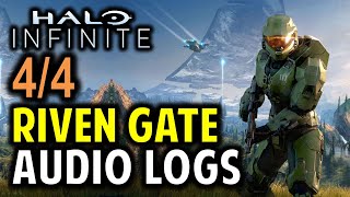 Riven Gate All Audio Logs Locations  Halo Infinite Collectibles Guide [upl. by Bob210]