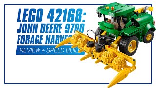 LEGO 42168 John Deere 9700 Forage Harvester  HANDSON REVIEW [upl. by Areip]