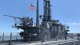 USS PAMPANITO SS383 WW2 SUBMARINE MUSEUM [upl. by Pierrette]