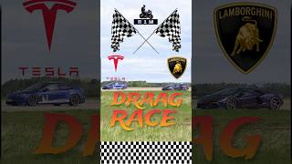 Tesla plaid Vs Lamborghini revuelto 😈🗿🗿shorts draceracing tesla [upl. by Frederica]