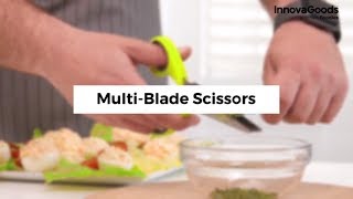 InnovaGoods Kitchen Foodies MultiBlade Scissors [upl. by Hars]