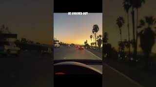 Definition Of Crashout  Viral racingcrash carcrash BMW racingfail shorts funny trending [upl. by Sisi]