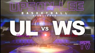 UpsonLee vs Westside Macon Basketball [upl. by Noloc841]