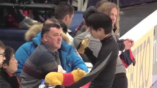 2018 Grand Prix Rostelecom Cup 1115 Full Practice 羽生結弦 Yuzuru Hanyu Fancam [upl. by Kanter]