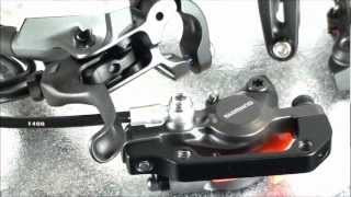 Shimano SLX M666 Disc Brake Set  Front amp Rear [upl. by Norrie275]