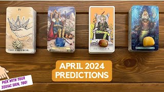 April 2024 Predictions [upl. by Micki]