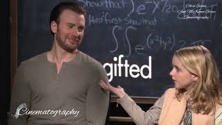 GIFTED  Chris Evans amp Mckenna Grace Interview [upl. by Atiuqehs]