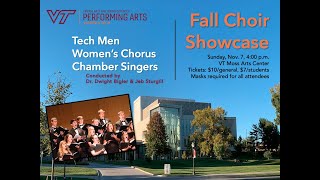 Virginia Tech Choirs Fall Showcase 2021 [upl. by Banerjee273]