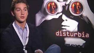 Interview with Shia LaBeouf on Disturbia [upl. by Tarttan483]