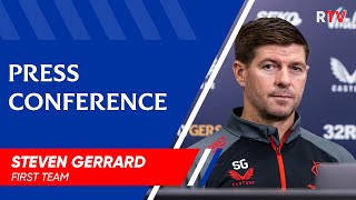 PRESS CONFERENCE  Steven Gerrard  18 Aug 2021 [upl. by Rimisac85]