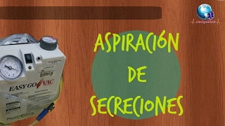 Aspiración de Secreciones  Equipo y como hacerlo correctamente  MeningoBlasto [upl. by Attikram]