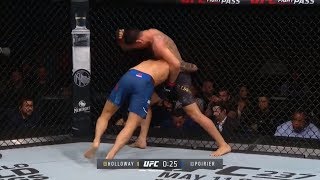 Dustin Poirier vs Max Holloway Highlights Full Fight Video UFC 236 [upl. by Lennie]