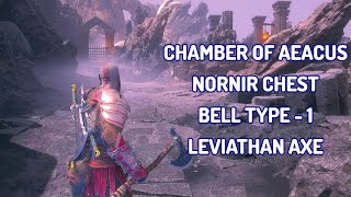 God of War Ragnarok Valhalla  Chamber of Aeacus  Nornir Chest  Bell Type 1 [upl. by Letrice]