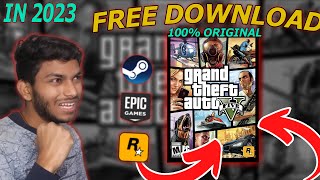 Free Download Original GTA 5 😯 GTA 5  Free Games [upl. by Borgeson815]