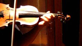 VITALI CHACONNE Violin Solo Sound Sample of German Violin Eboyinc [upl. by Ariajaj330]