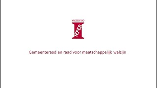 Gemeenteraad en Raad voor Maatschappelijk Welzijn 4 november 2024 [upl. by Hartill]