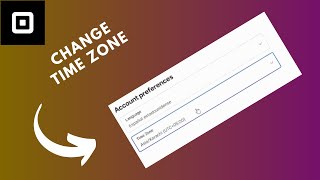 how to change time zone on square [upl. by Ocirnor]