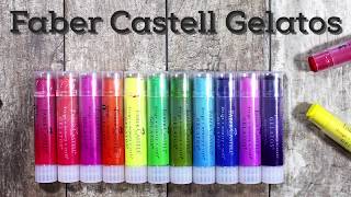 Faber Castell Gelatos with Ingrid Blackburn [upl. by Fi]