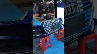 HOW TO WRAP BUMPER AUDI😍wrapcarwrap wrapping carwrappers wrappingcar wraps automobile [upl. by Abdul]