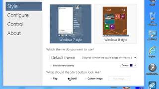 حصري شرح تفعيل برنامج Start8 لوضع قائمة ابدا لويندوز8 [upl. by Wahs817]