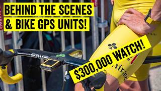 Tour de France Bike GPS amp Team Zone Behind The Scenes [upl. by Neerual661]