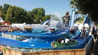 PARIS Le toboggan à eaux Fête foraine du Jardin des Tuileries 2017 [upl. by Zorana669]