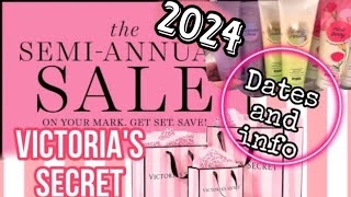 Victoria’s Secret Semi Annual Sale SUMMER 2024 VICTORIAS SECRET PINK Semi Annual Sale DATES 2024 [upl. by Florina70]