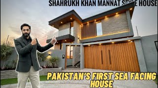 PAKISTANs FIRST OCEANFRONT PANTHEON VILLA FOR SALE in DHA KARACHI [upl. by Danit]